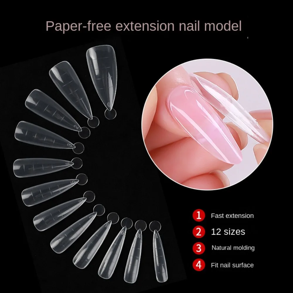

Новые аксессуары для дизайна ногтей Типсы для геля для ногтей полное покрытие для наращивания ногтей поддельные ногти миндаль квадратный гель шкала накладные ногти