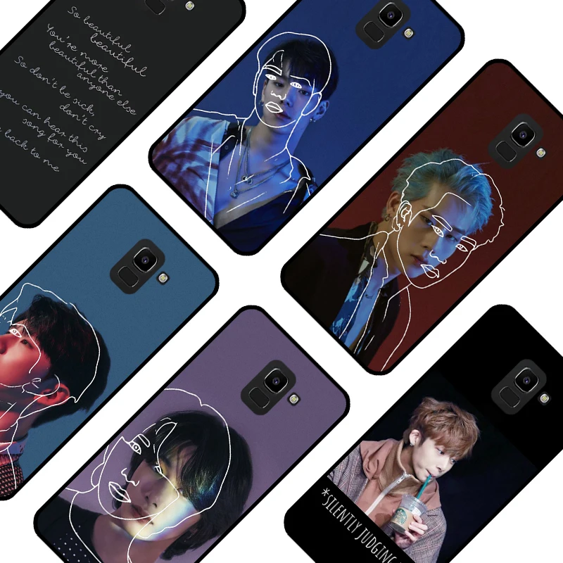 Чехол Kpop Band Monsta X для телефона Samsung A6 A7 A8 A9 J8 2018 J3 J5 J7 2016 A3 A5 2017 J4 J6 Plus чехол | Мобильные