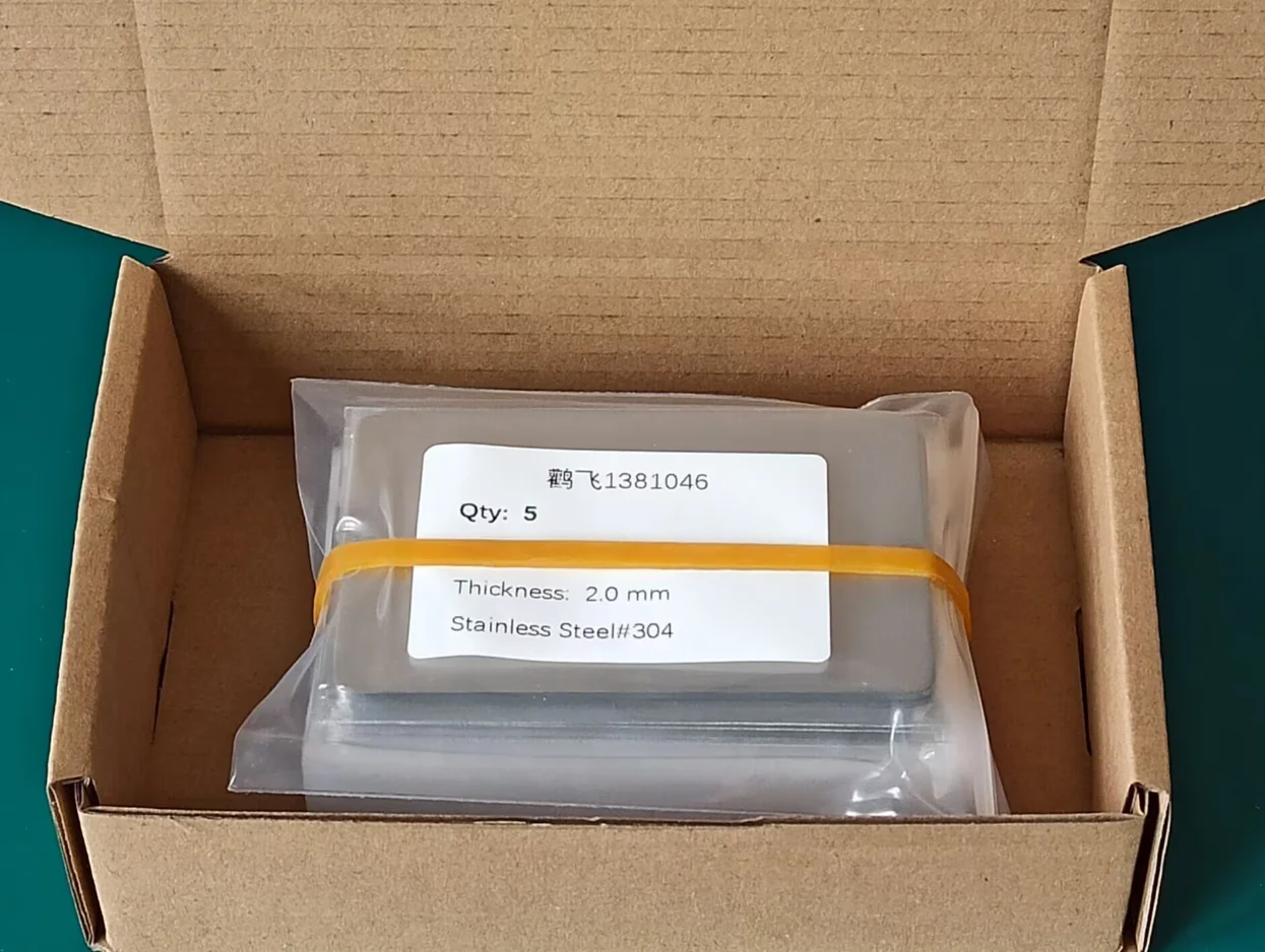 

Визитная карточка из нержавеющей стали толщиной 2 мм, сверхпрочная металлическая пластина, размер 85*53 мм, двухсторонняя матовая отделка