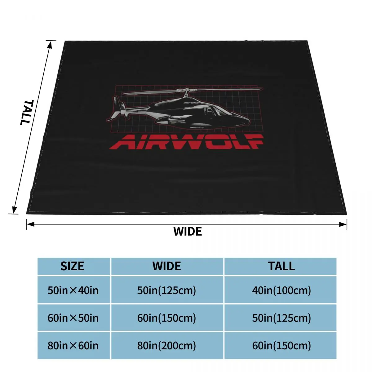 Airwolf Вертолет Сетка одеяло роскошный комфорт легкий искусственный мех норки