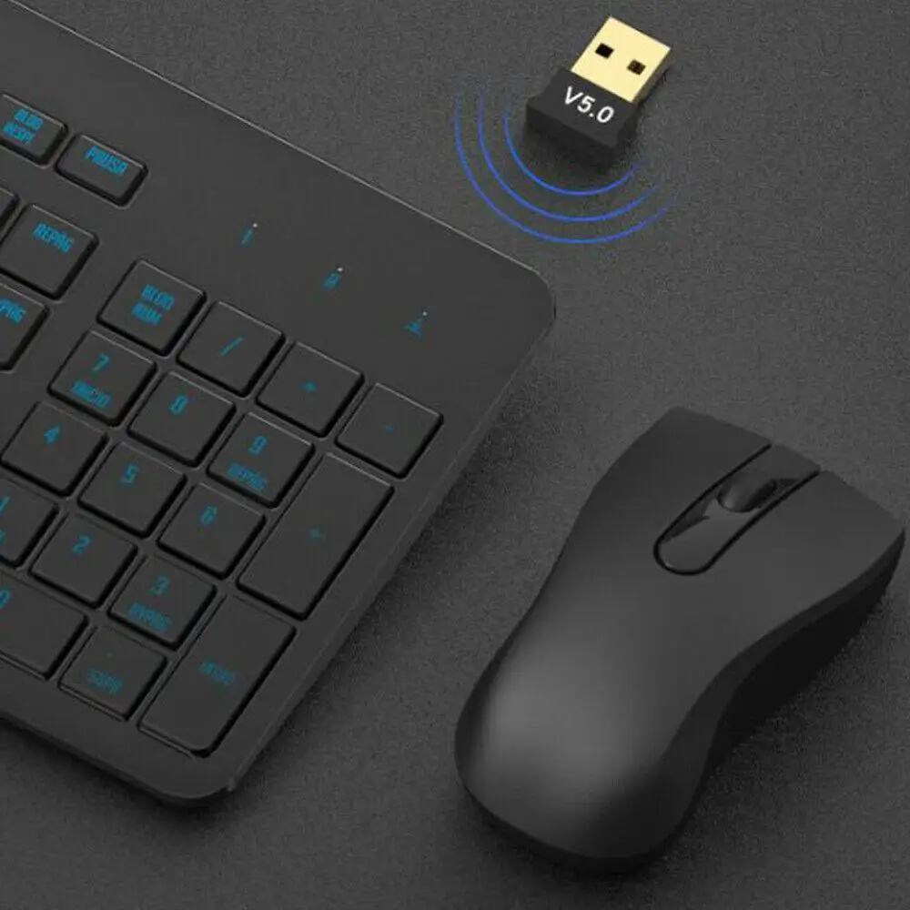 Bluetooth V5.0 Adapter Wireless Audio Portable Stereo Music Interface Dongle Receiver for TV PC Laptop |