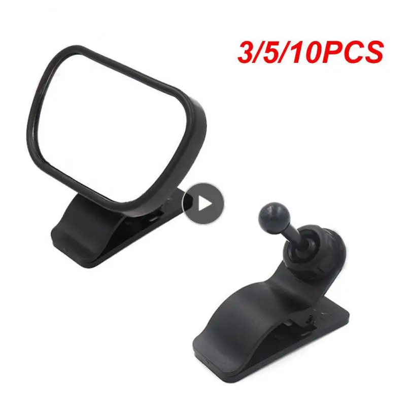 

3/5/10PCS Not Fragile Baby Kids Monitor 2-in -1 Rear Convex Mirror Universal 360 Rotation Baby Rear Convex Mirror