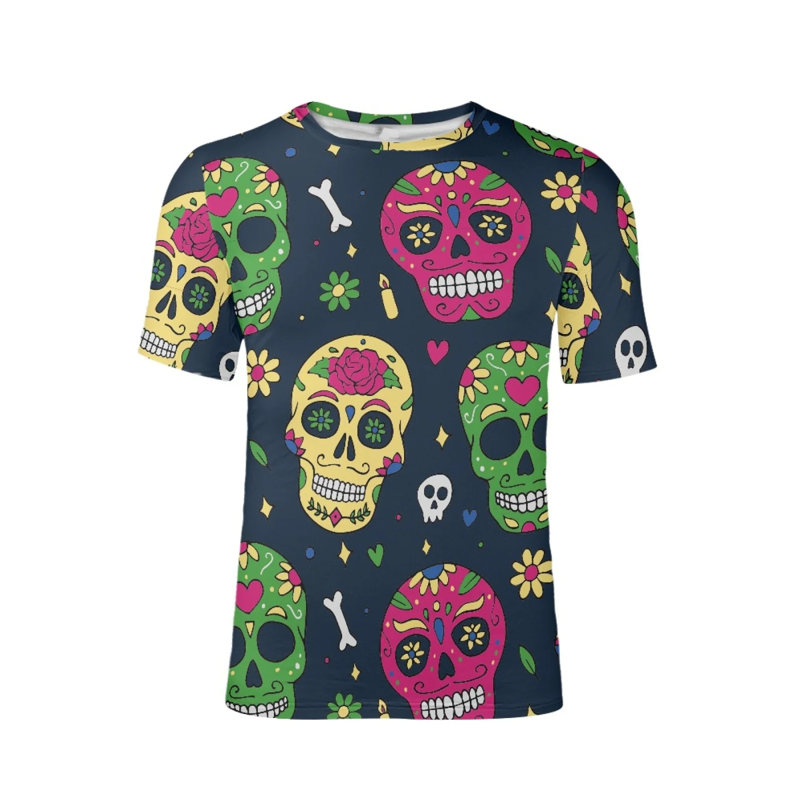 Новый День мертвых Calavera Ropa De Verano отдыха vamдаже с мангой корта для отдыха на рынке