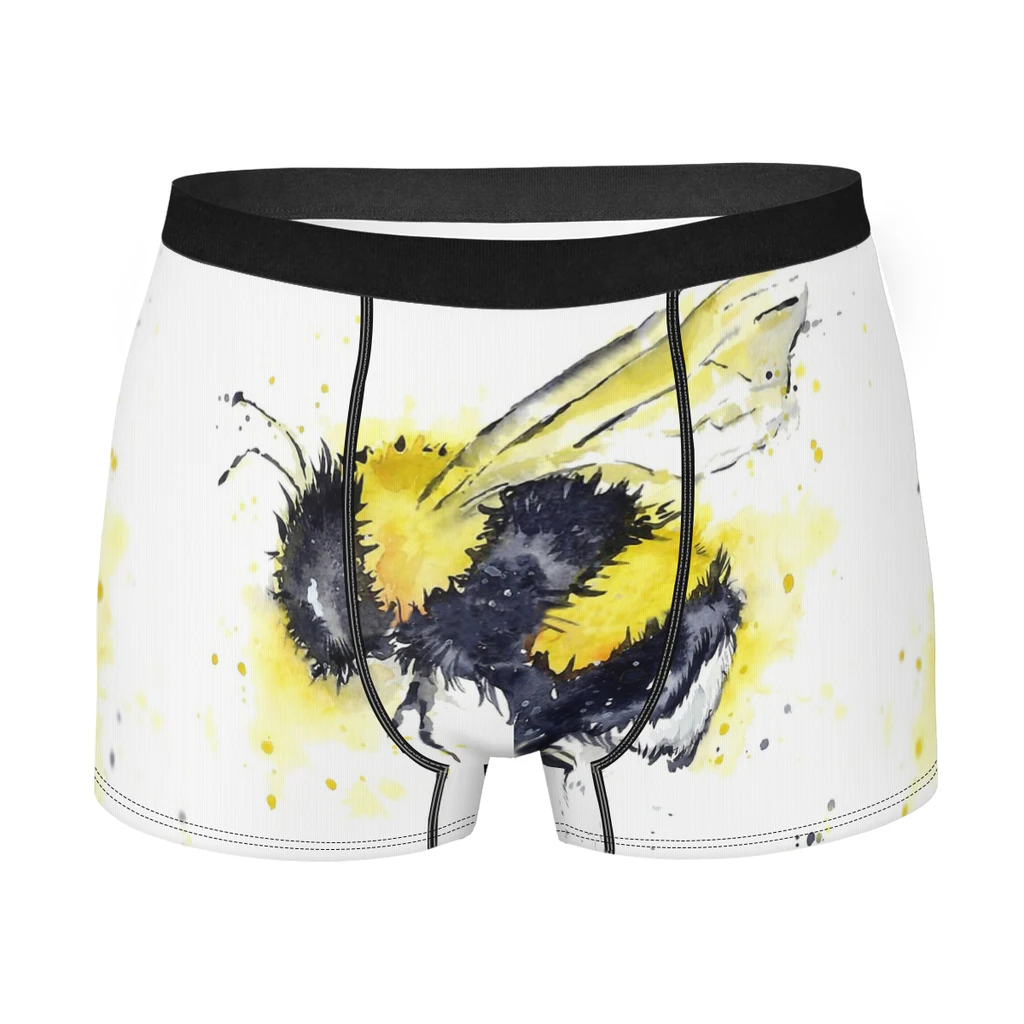 

Bumble Bee Cute Animal Industrious Flying Animals Underpants Cotton Panties Male Underwear Sexy Shorts Boxer Briefs