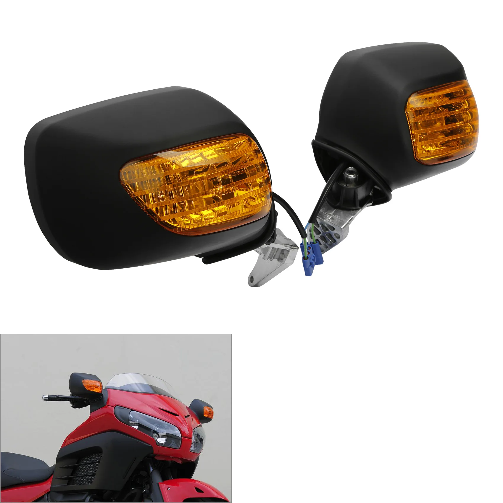 

Мотоциклетное зеркало с сигнасветильник для Honda Gold Wing GL1800 F6B 2013-2017
