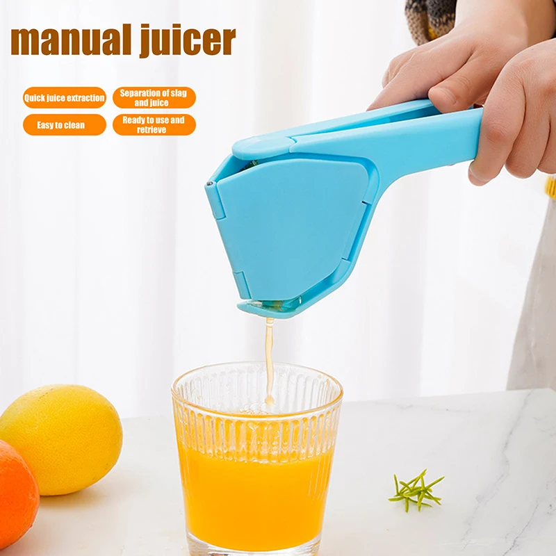 Max Juice Extraction Lemon Lime Squeezer Easy To Use Flat With Leverage Built In Strainer