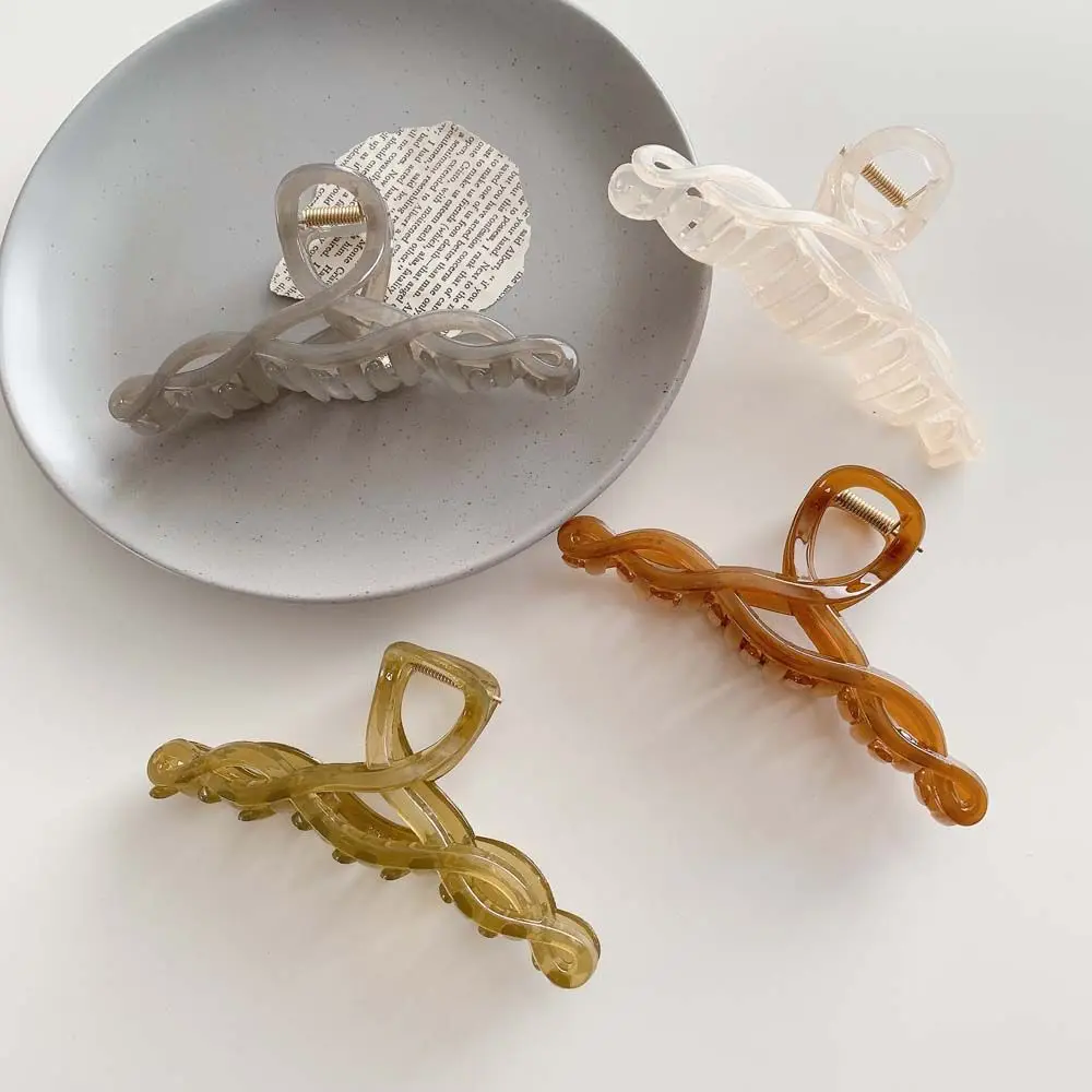 

Женский зажим для волос «Акула», цветной зажим для волос желеобразного цвета, базовый аксессуар для волос для девочек