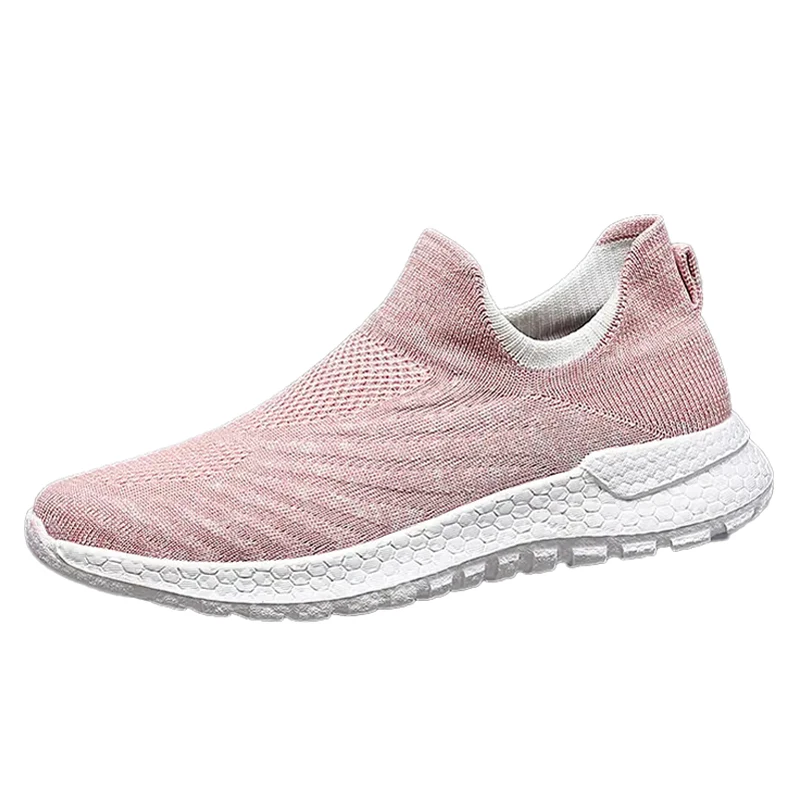 

Benboy Flying Woven Sneaker Waterproof One-piece Socks City Running Large Size Breathable Casual Shoes