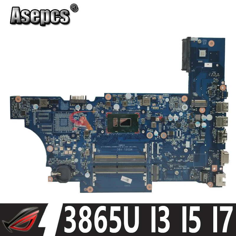 

For HP ProBook 450 G5 Laptop Motherboard Mainboard With 3865U I3 I5 I7 7th Gen 8th Gen CPU UMA DA0X8CMB6E0 Motherboard DDR4