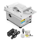 Настольная мини-пила T4, маленькая электрическая настольная пила для деревообработки, модель ручной работы сделай сам для хобби, режущий инструмент, двигатель 775, 96 Вт