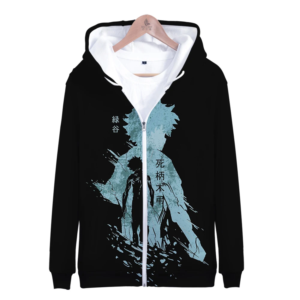 

My Hero Academia Shigaraki Tomura 3D Printing Zipper Hoodie Holiday Passionate Style Men/Women Casual Punk All-match