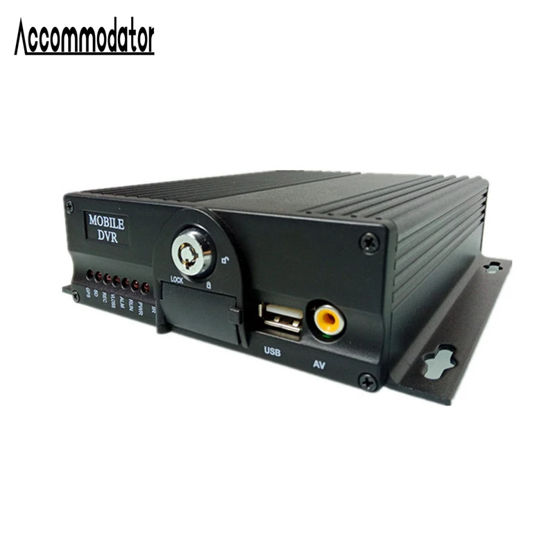 Good Price And Cheap 4CH Realtime CCTV H.264 1080P AHD Car DVR 1CH VGA Output Is Iptional Dual SD Card Storage GPS WIFI 3G |
