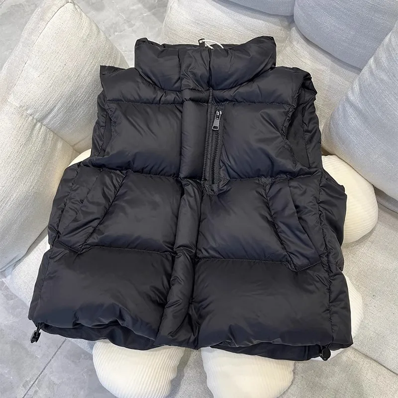 

Kids Down Cotton Vest Jackets Boys Girls 2023 Autumn Winter Children Cotton Padded Sleeveless Coat Baby Child Quilted Waistcoat