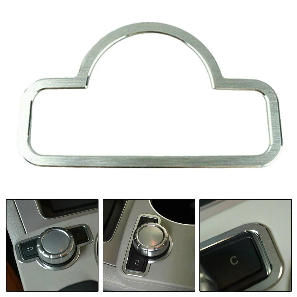 Окантовка рамки ручки из алюминиевого сплава для украшения Mercedes C E Class W212 W204 GLK, 1 шт. Качественные детали.