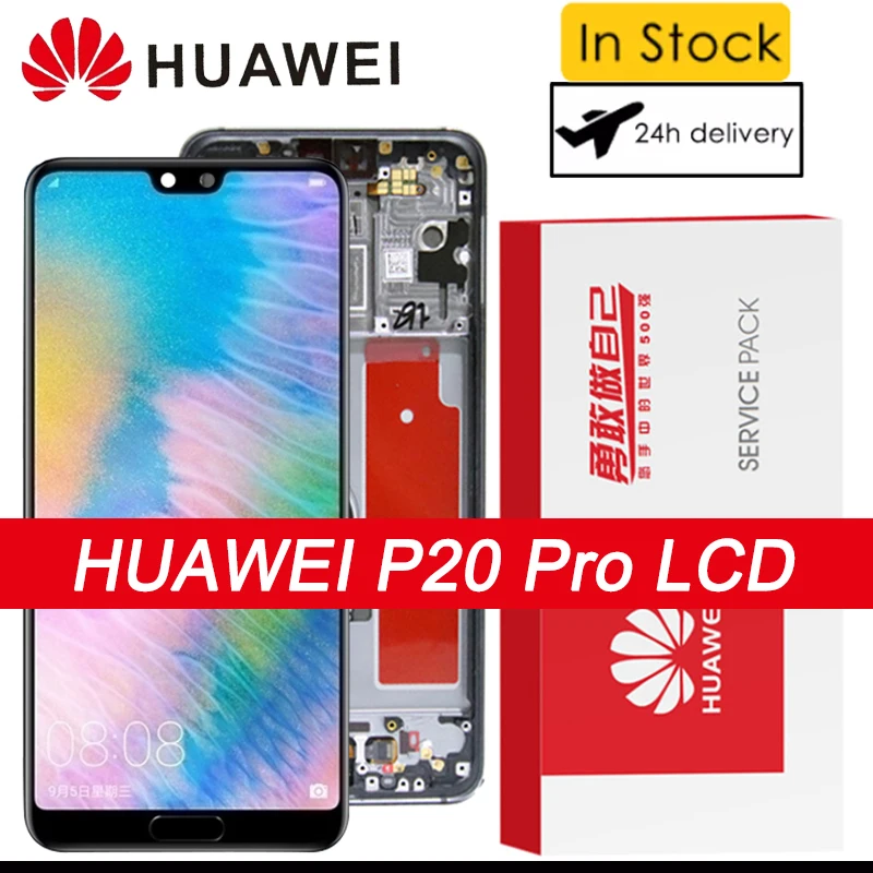 100% Оригинальный 6 1 'ɺMOLED дисплей для Huawei P20 Pro CLT-L09 CLT-L29 CLT-AL01 LCD сенсорный экран