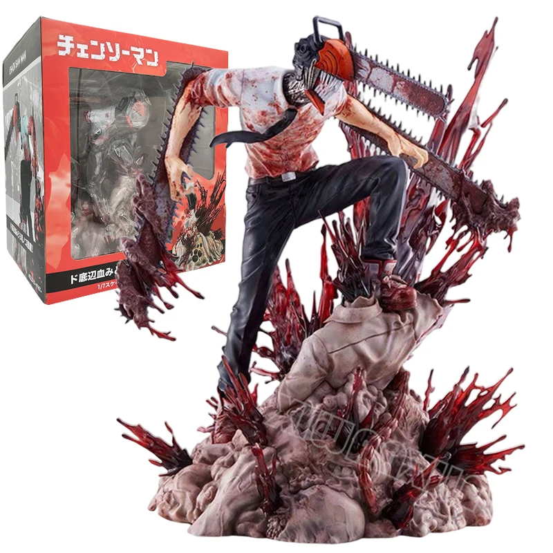

29cm Chainsaw Man Denji Anime Figure Denji/Power Action Figure 1560 Chainsaw Man Denji Figurine Adult Collectible Model Toy Gift