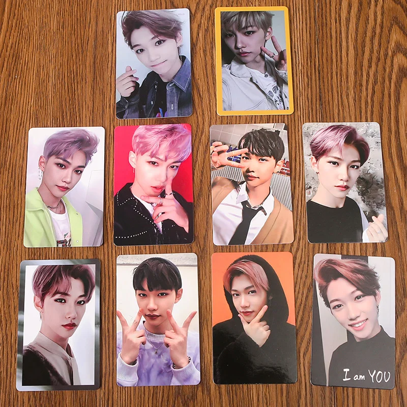 

10 Pcs/set Kpop Stray Kids Go Live Photo Cards Single Member For Collection For Fans Of Straykids Album Card For Photos FELIX