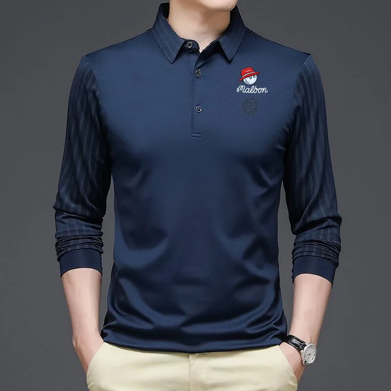 

Рубашки для гольфа, одежда для гольфа, Мужская футболка с длинным рукавом, одежда для гольфа, уличная рубашка для гольфа для отдыха, мужская ...