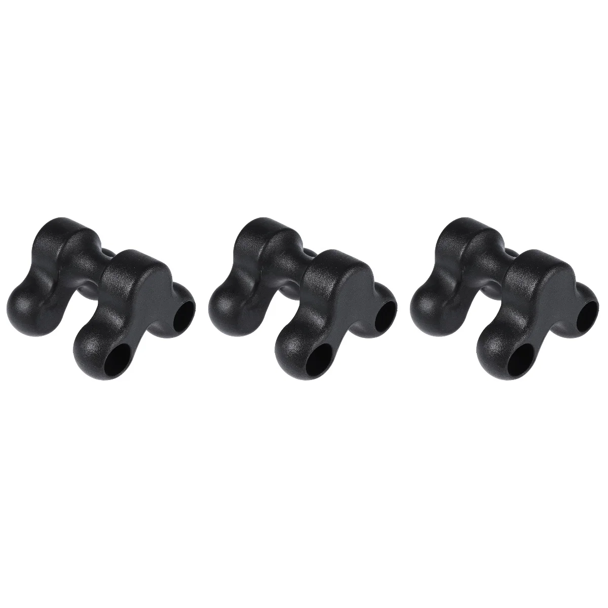 

3pcs Self Massager Trigger Point Therapy Tool Deep Tissue Tool for Occipital Release(Black)