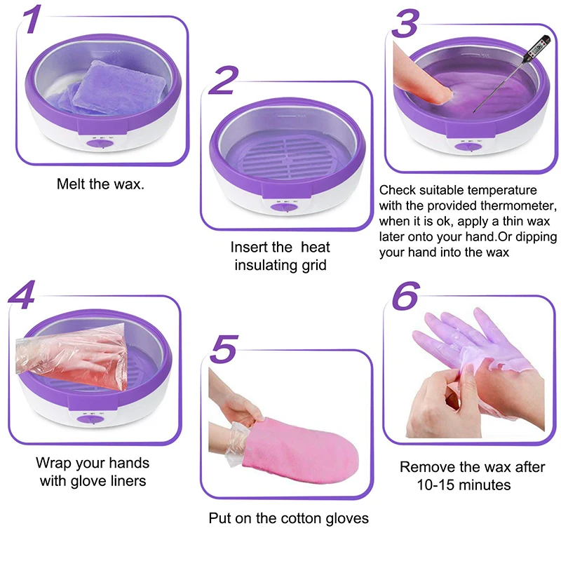 Воск парафиновый увлажняющий для рук 450 г парафин парафинотерапия воск депиляции