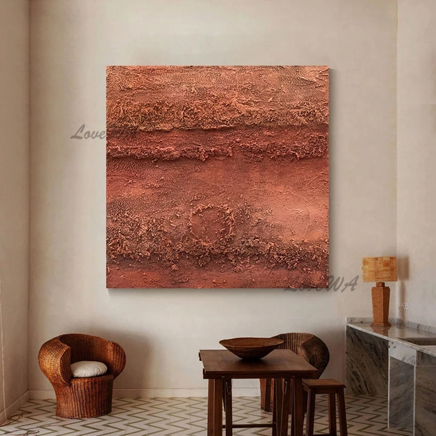 

Modern House Decoration Abstract 3D Thick Acrylic Oil Painting Textured Paintings Wall Picture Canvas Art Simple Design Pieces