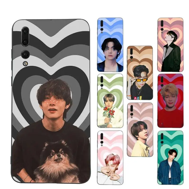 

Jungkook Kpop Phone Case Soft Silicone Case For Huawei P 30lite p30 20pro p40lite P30 Capa