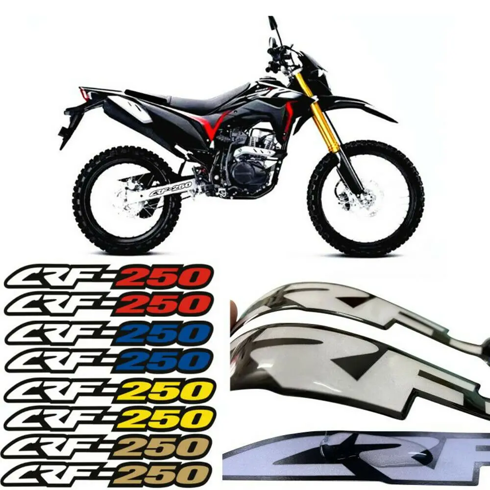 

3D Glue Swingarm Air Box HONDA Reflection Sticker Decals For CRF 250 250R/X/L/LE