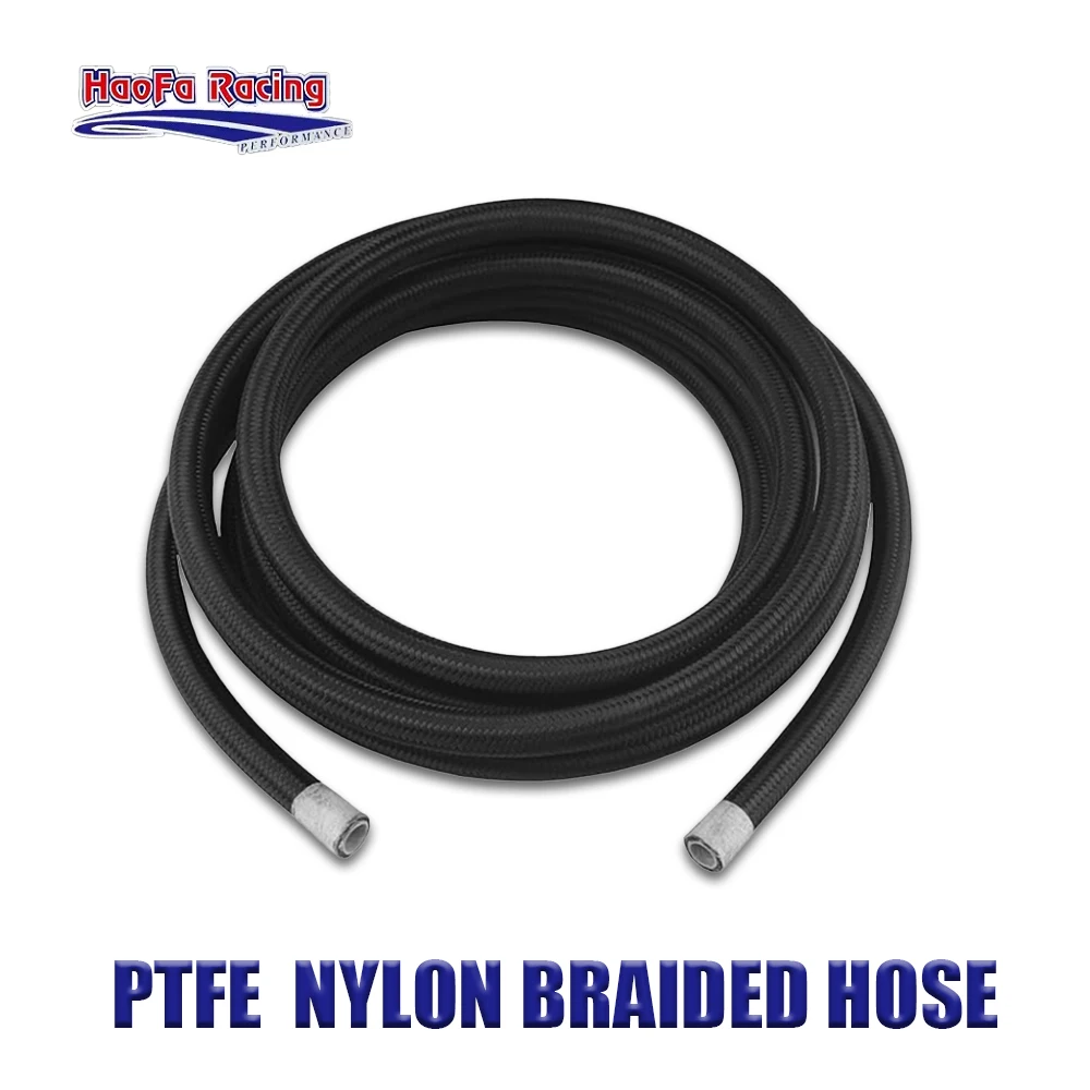 Плетеный Топливный шланг AN4 AN6 AN8 AN10 из ПТФЭ автомобильный для нефти и газа