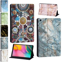 tablet stand case for samsung galaxy tab a8 10 5a7 lite 8 7 a 8 0 10 1 10 5s5e 10 5s6 lite 10 4 leather marble pattern