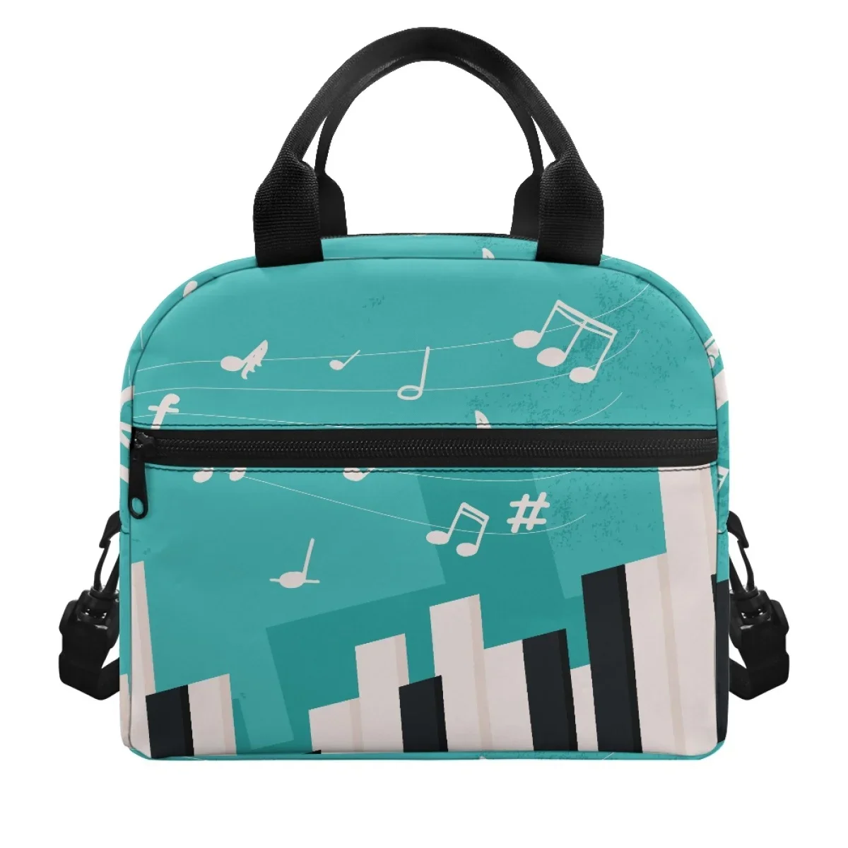 FORUDESIGNS Piano Key Music Design Термальный детский школьный ланч-бокс с несколькими