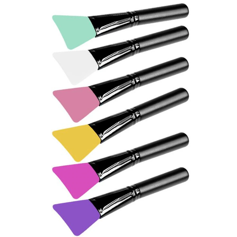 

Silicone Face Mask Brush Makeup Brush for Powder Foundation Mud Mask Beauty Tool Facial Skin Care Applicator Cosmetic Brush