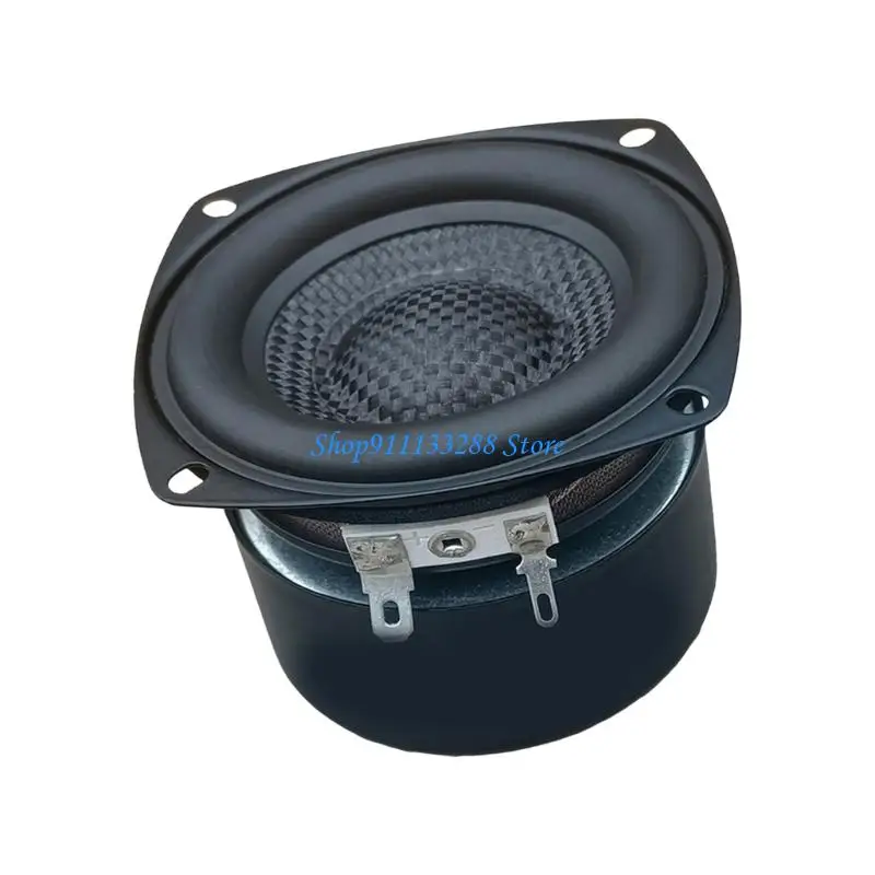 Фото G88D Портативный 3-дюймовый квадратный сабвуфер Hi-Fi-динамик для домашнего кинотеатра Простые настройки Чувствительность 86 дБ №3