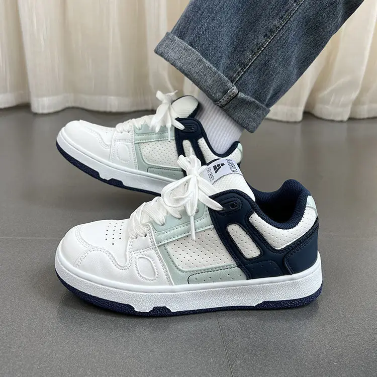 

2023 Spring Splice Shoes College Style Versatile Sports Casual Shoes Women's Shoes