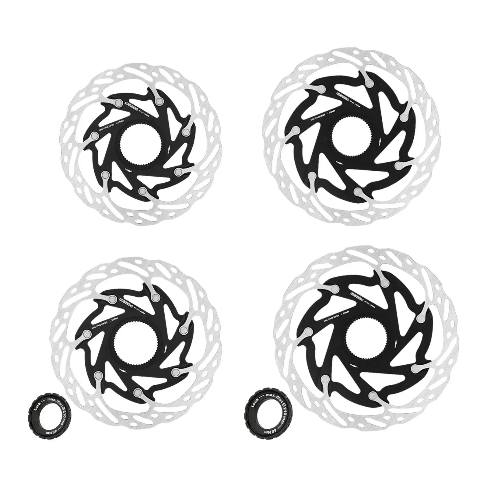 

Lightweight Bike Disc Brake Rotor Rotors Hollow Aluminum Alloy Cycling Component Accessories
