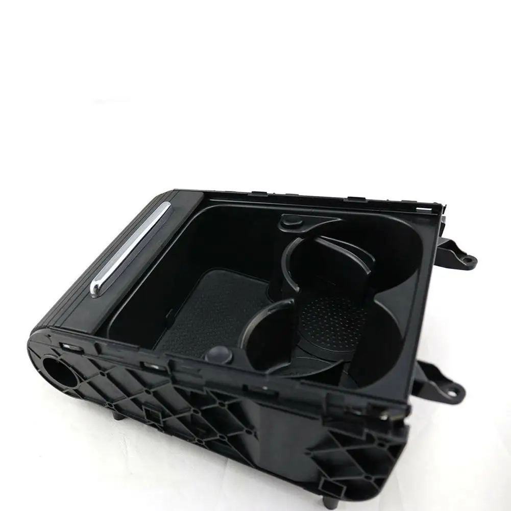 

Car Center Console Cup Holder Venetian Blind Armrest Box Drink Holder 3CD858329A Compatible For Vw Cc Passat B6 2006-2012