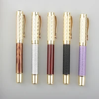 luxury fountain pens 5 colors student office fountain pen school stationery supplies ink pens