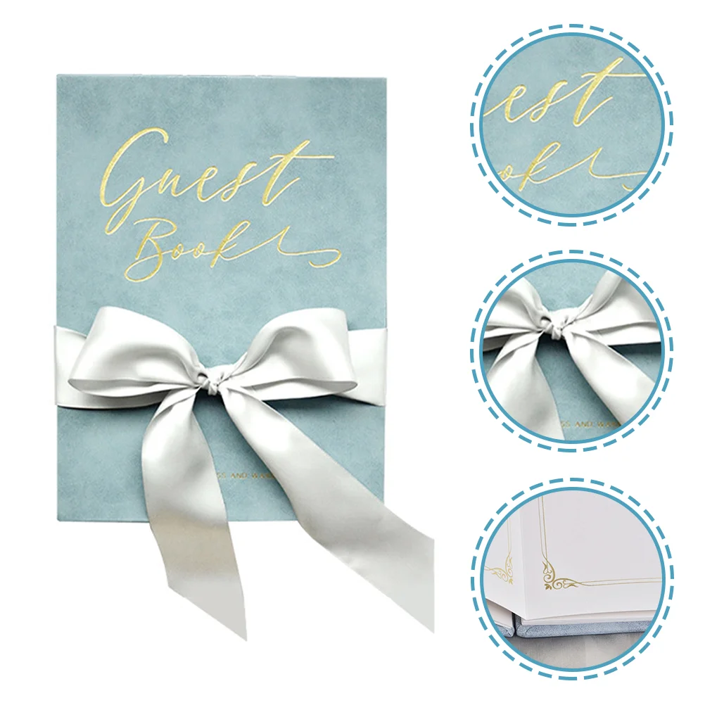 

Book Guest Wedding Sign Inshowerbridal Guests Books Baby Party Registry Memorial Birthday Attendance Memory Personalized