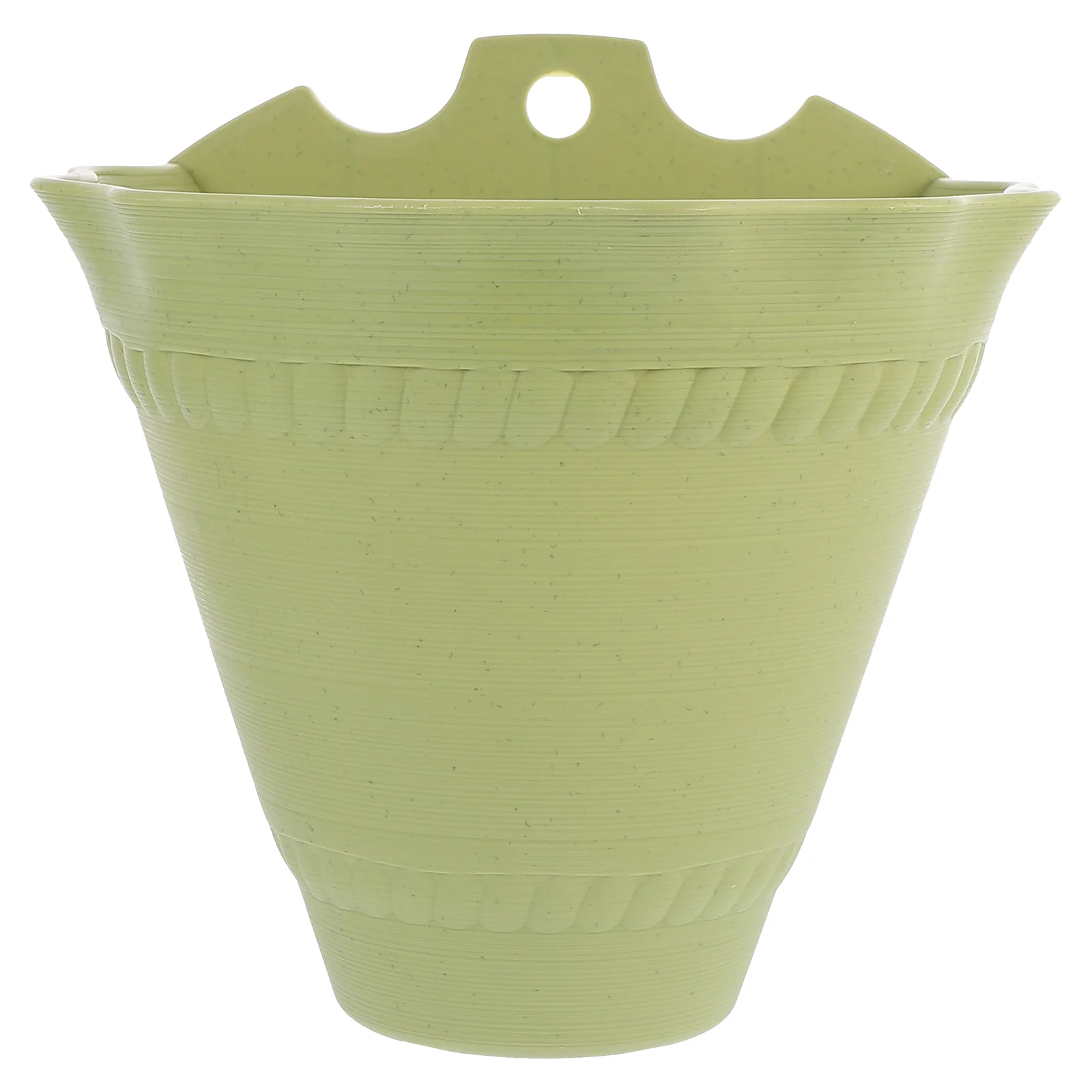 

1pc Plastic Durable Hanging Flower Pot Plastic Flowerpot for Balcony Yard Garden