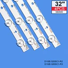 4 шт.лот набор светодиодной подсветки для SAMSUNG UE32EH5000 TV 32F-3535LED-40EA от LTJ320HN07-V 100% Новый 58 см 10LED