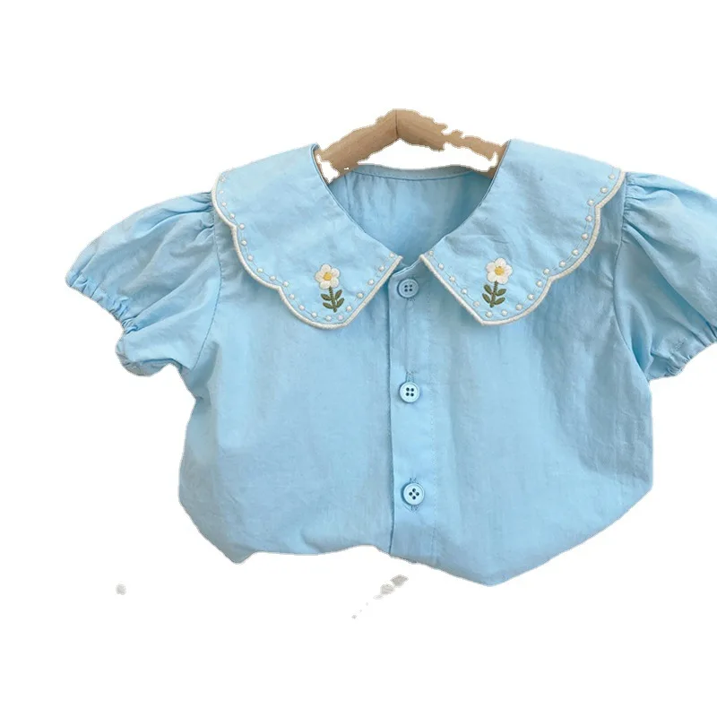 Freely Move Summer New Toddler Baby Boys Girls Clothes Sets Flower Printed Short Sleeve Tops + Kid Cotton Casual Shorts 2pcs Set