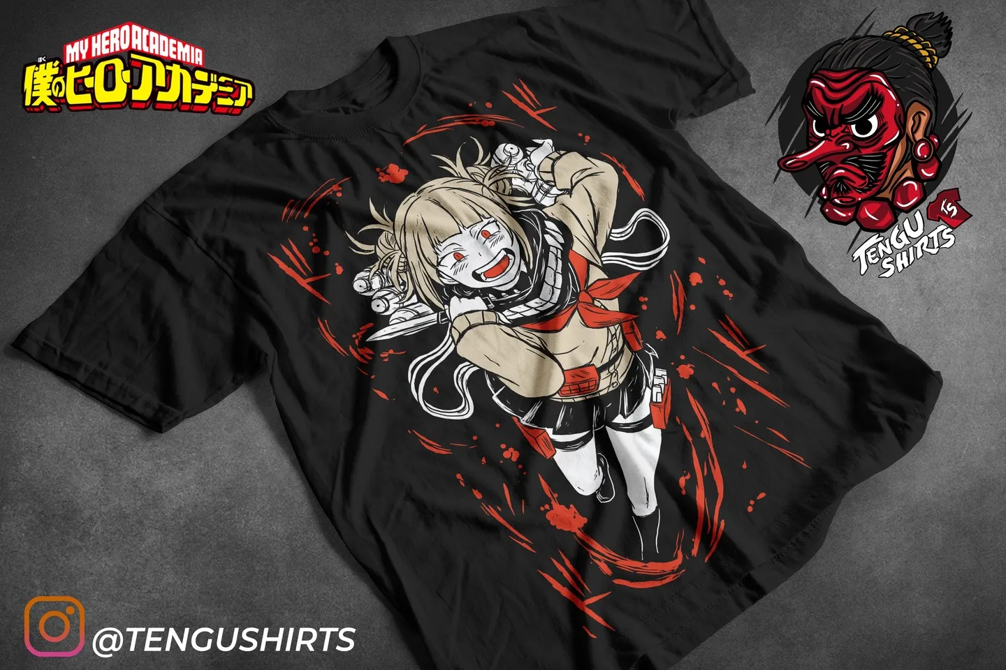 Футболка унисекс Boku No Hero Academia Himiko Toga Аниме Мягкая футболка