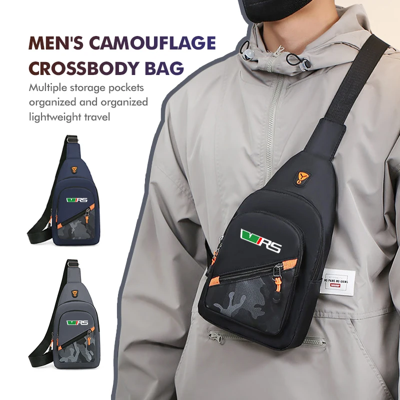 Мужская нагрудная сумка через плечо с автомобильным знаком для Skoda Superb MK3