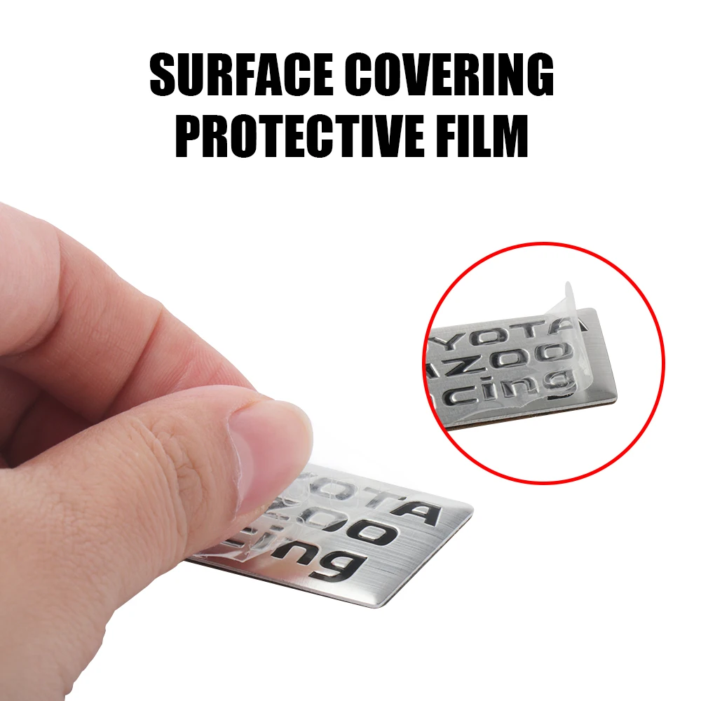 Автомобильная Наклейка Из Металлического Сплава Для Моделей GR Sport Toyota-C-HR RAV4 Avensis