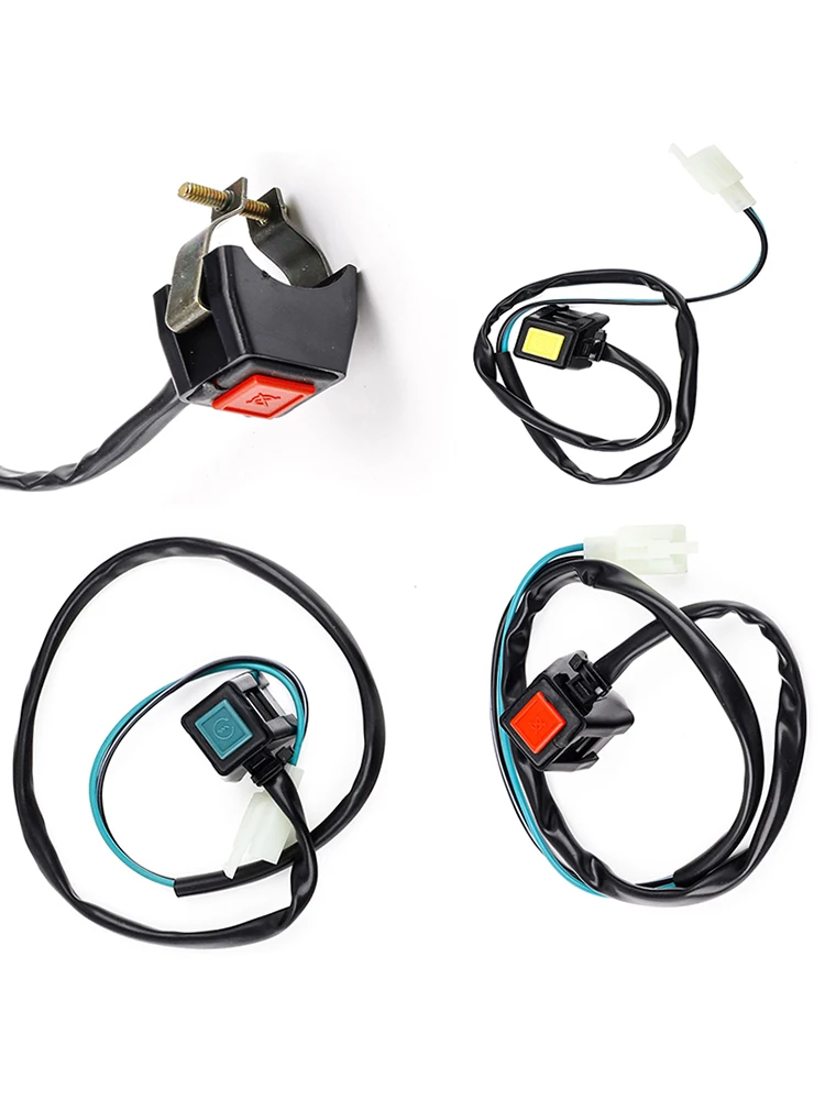 

New Motorcycle ATV Motorbike Power Ignition Start Switch Button 22mm Handlebar Switch For Yamaha Honda Ktm Suzuki Kayo Universal