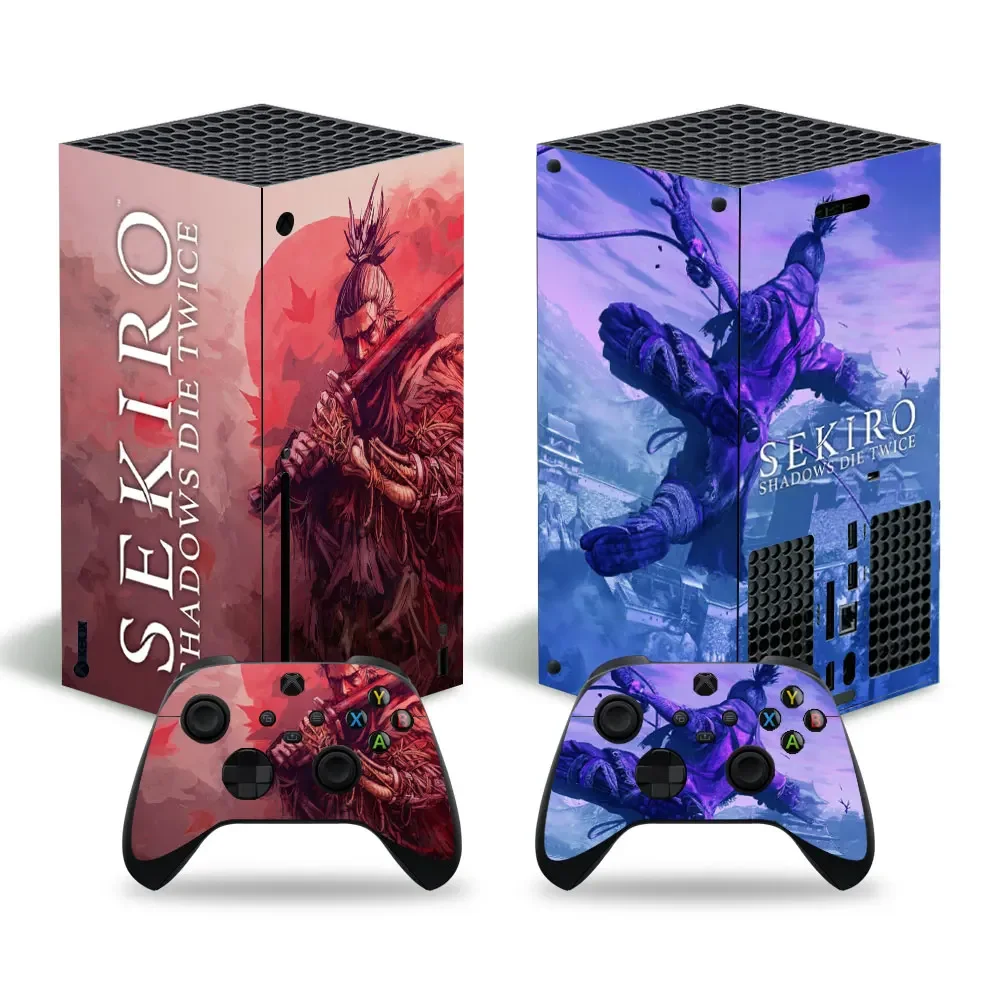 Наклейка Sekiro Skin для консоли Xbox Series X и 2 контроллера
