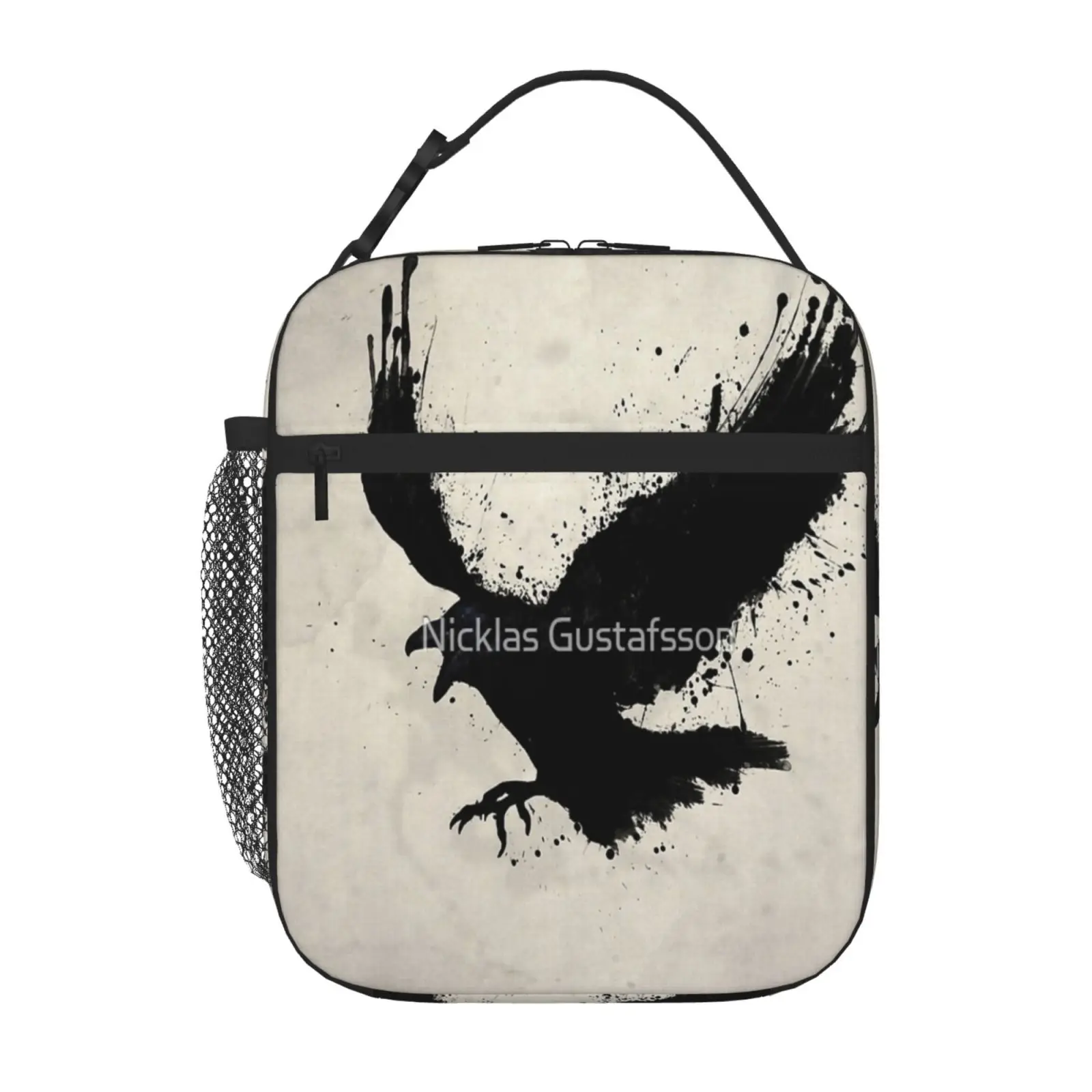 

Raven Thermo Bag Kid'S Lunch Box Cute Lunch Bag Lunch Bag Thermo Food Bag
