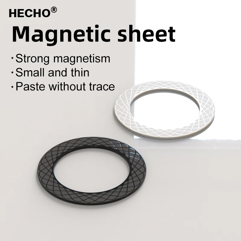 

Universal Round Metal Rings Sticker For Magsafe Magnetic Qi Wireless Charger Car Charger Stand For iPhone 13 12 11Pro Max 12Mini