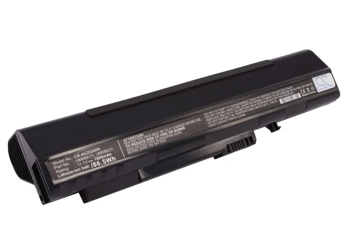 

CS 7800mAh battery for Acer Aspire One AOA150-1887,One AOA150-1905,One AOA150-Ab,One AOD150-1044,One AOD150-1125,