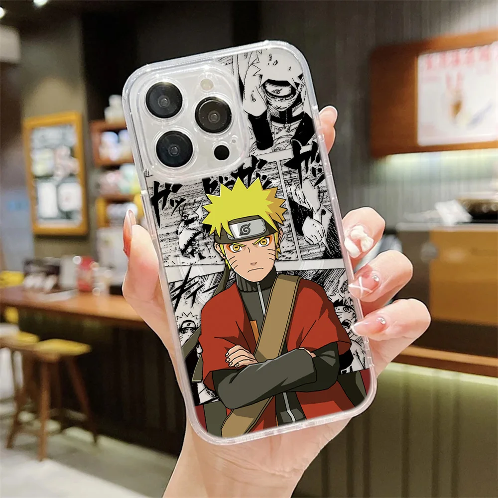 Японский магнитный чехол HotAnime для телефонов Samsung Galaxy S26 S25 S24 S23 S22 S21 S20 FE Edge Plus Ultra 5G с изображением Наруто, прозрачный TPU-чехол (art.: 3920dc0be2e03) - 3920dc0be2e03