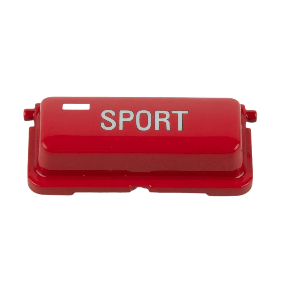 

1X Button Cover For BMW 3 Series E46 M3 1998-2004 Red Sport Mode Sport Button Cover Plastic Replacement Interior Car Accessories